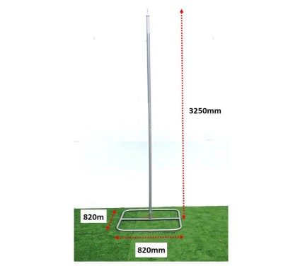Discus Cage Posts & Base Freestanding (set 4)